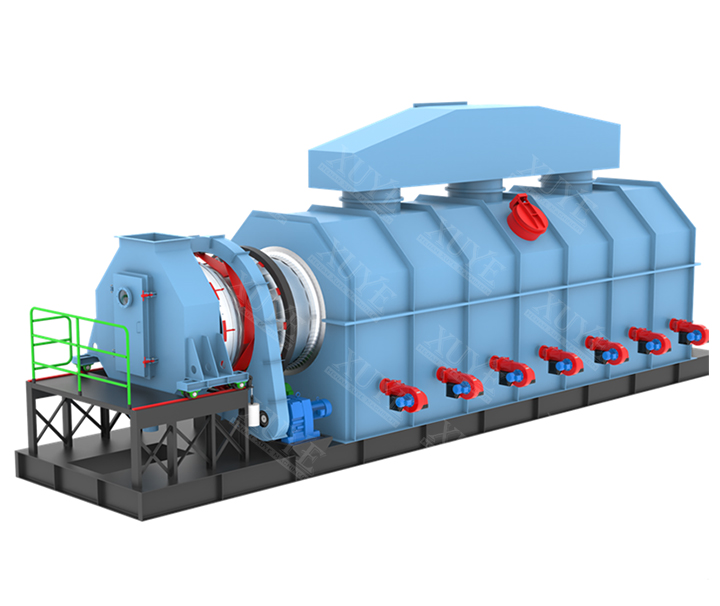 continuous charcoal making machine
